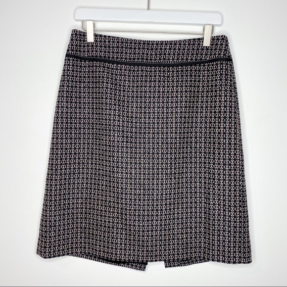 Ann Taylor Dresses & Skirts - Ann Taylor Blue & Pink Mini Pencil Skirt | Size 6
